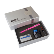 Lamy 13Pds Safari Dolma Kalem Seti M Uç Pembe - LAMY