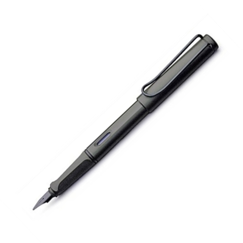 Lamy 17 Safari Dolma Kalem F Uç Mat Siyah - 1