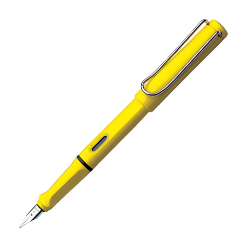 Lamy 18 Safari Dolma Kalem M Uç Parlak Sarı - 1