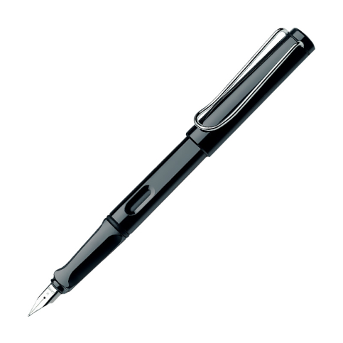 Lamy 19 Safari Dolma Kalem M Uç Parlak Siyah - 1