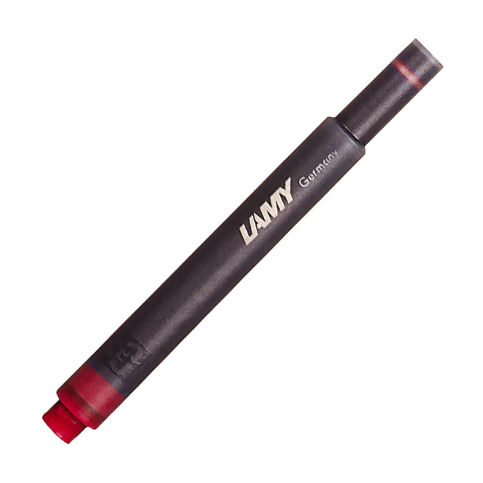 Lamy T10 Dolma Kalem Kartuşu Kırmızı 5Li - 1