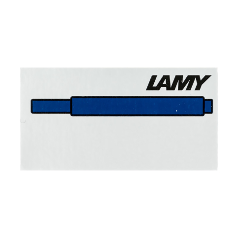 Lamy T10 Dolma Kalem Kartuşu Mavi-Siyah 5Li - 2