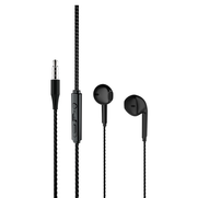 Lecoo Eh104B Kablolu Kulak İçi Mikforonlu Kulaklık 3.5Mm Jack Siyah - 3