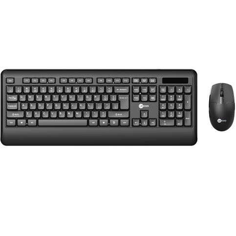 Lecoo Kw202 Kablosuz Klavye Mouse Siyah - 1