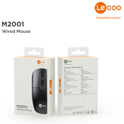 Lecoo M2001 Kablosuz Mouse Usb Siyah - 4