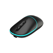 Lecoo Ws210 Bluetooth & 2.4G Wifi Wireless Charging Mouse Siyah (Şarjlı ) - 4