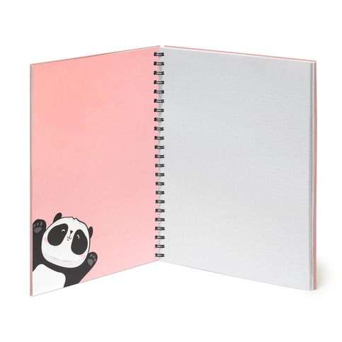 Legami A4Nots0040 Okul Defteri Trio Spiralli Pantastic Panda - 4