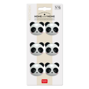 Legami Clıp0002 Panda Kıtchen Klips 6Lı No:06 - 1