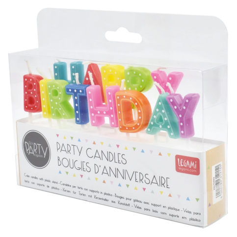 Legami Hap0002 Happy Birthday Parti Mumu Renkli Blister - 1