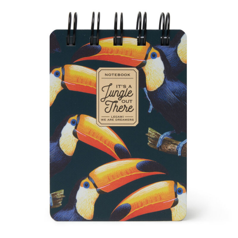 Legami Mnots0015 Toucans Mini Spralli Bloknot Defter Çizgili 220 Sayfa - 1