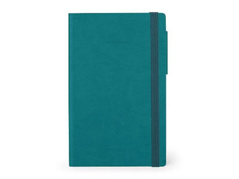 Legami Mynot0064 My Notebook Defter Large Çizgili Petrol Mavisi - 1