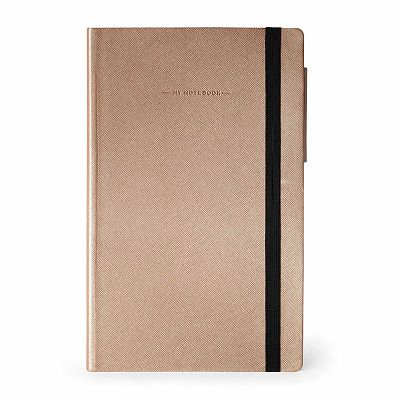 Legami Mynot224 My Notebook Defter Ys Medium Çizgili Rose Gold - 1