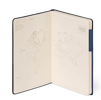 Legami Mynot0230 My Notebook Defter Ys Medium Düz Galactic Blue - 2