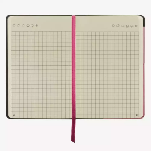 Legami Mynot0047 My Notebook Defter Medium Kareli Pembe - 3