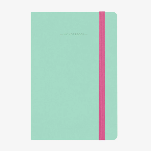 Legami Mynot0059 My Notebook Defter Medium Düz Aqua - 1