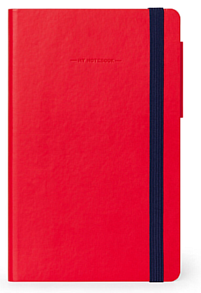 Legami Mynot0166 My Notebook Defter Ys Medium Çizgili Kırmızı - 1