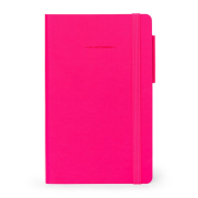 Legami Mynot0176 My Notebook Defter Ys Medium Çizgili Neon Pink - 1