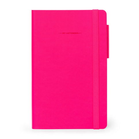 Legami Mynot0176 My Notebook Defter Ys Medium Çizgili Neon Pink - 1