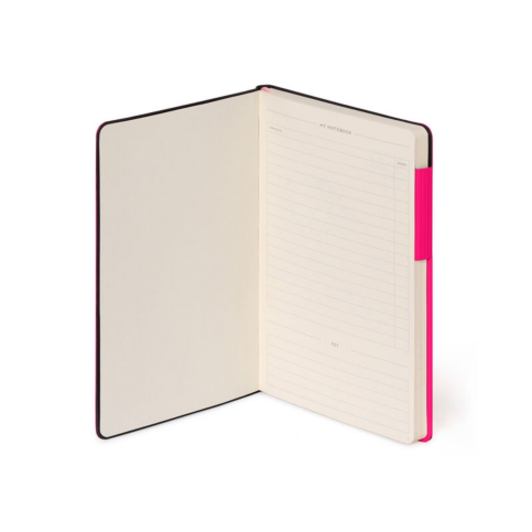 Legami Mynot0176 My Notebook Defter Ys Medium Çizgili Neon Pink - 2