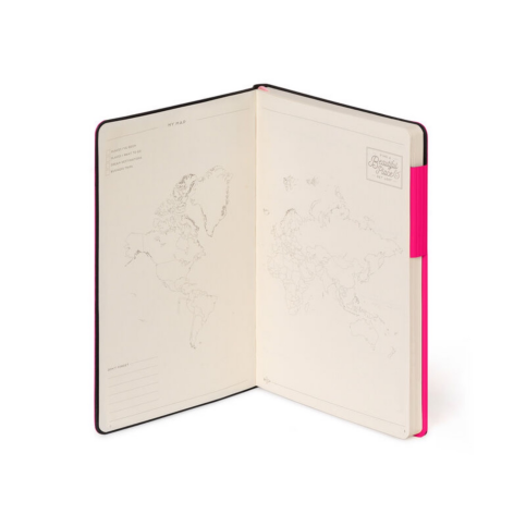 Legami Mynot0176 My Notebook Defter Ys Medium Çizgili Neon Pink - 3