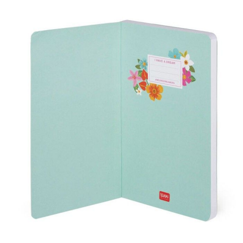 Legami Notp0102 Sert Kapak Defter Medium Çizgili Flower - 2