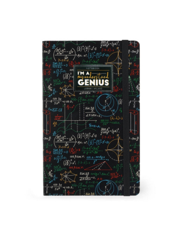 Legami Notp0104 Sert Kapak Defter Medium Çizgili Genius - 1