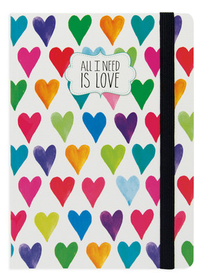 Legami Notp0003 Sert Kapak Defter Small Düz Hearts - 1