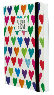 LEGAMİ NOTP0003 SERT KAPAK DEFTER SMALL DÜZ HEARTS #2