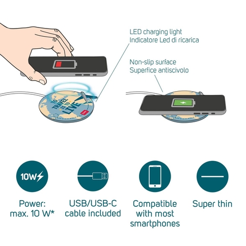 Legami Wchar0006 Kablosuz Wireless Şarj Cihazı Sehayat - 2