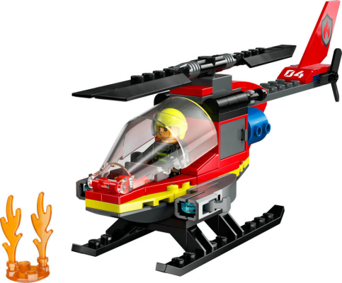 Lego City Fire Helicopter (Lsc60411) - 3