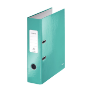 Leitz 1005 Wow Geniş Büro Klasörü Metalik Buz Mavisi - LEİTZ