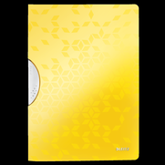 Leitz 4185 Active Wow Colorclip Sıkıştırmalı Dosya Metalik Sarı - LEİTZ