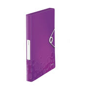 Leitz 4629 Active Wow Kalın Lastikli Dosya Metalik Mor - LEİTZ