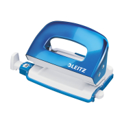 Leitz 5060 Wow Mini Delgeç 10 Sayfa Metalik Buz Mavisi - LEİTZ