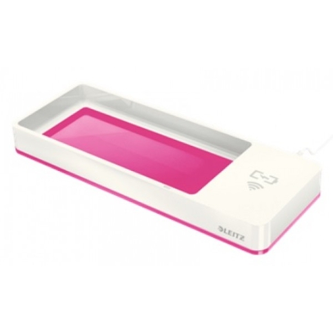 Leitz 5365 Wow Duo Masa Üstü Düzenleyici Metalik Pembe - 1
