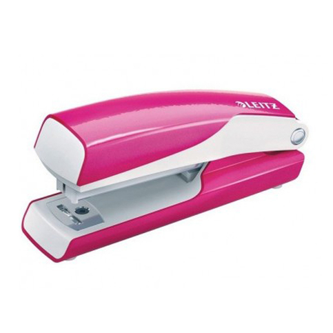 Leitz 5528 Wow Zımba Makinesi No:10 10 Sayfa Metalik Pembe - 1