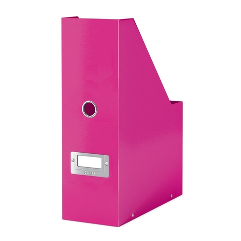 Leitz 6047 Wow Karton Magazinlik Metalik Pembe - 1