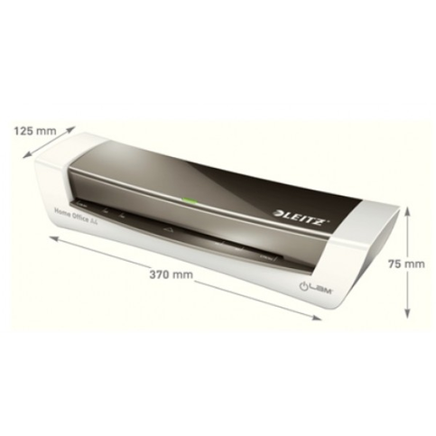 Leitz 7368 İlam Home A4 Laminasyon Makinesi Gri - 3