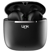 Link Lph-Se17 Premium Wireless Kulak İçi Mikrofonlu Kulaklık Siyah Metal Kasalı - 1