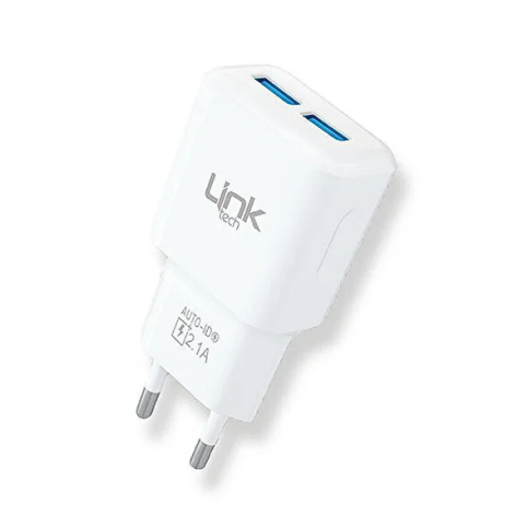 Linktech Lct-T445 2Xusb Şarj Başlığı Beyaz - 1