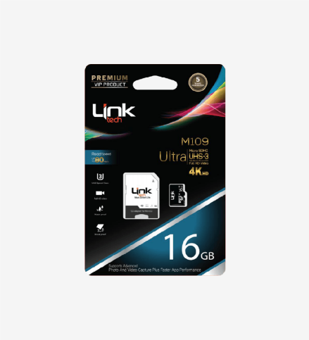 Linktech Lmc-M109 Micro Sdhc Ultra Hafıza Kartı 16Gb - 1