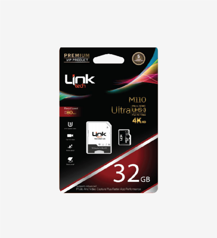 Linktech Lmc-M110 Micro Sdxc Ultra Hafıza Kartı 32Gb - 1