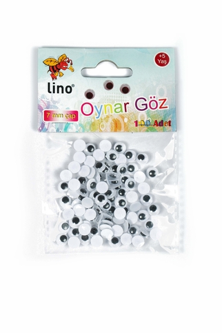 Lino Rbz-007 Oynar Göz 7Mm 100Lü - 3