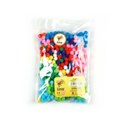 Lino Rbz 2006-1 Küçük Boy Ponpon 10Mm 500Lü - LİNO