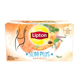 Lipton Slim Plus Çay Kayısılı 2Grx20Li - 1
