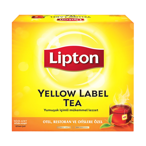 Lipton Yellow Label Bardak Poşet Çay 2Grx100Lü - 1