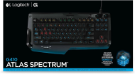 Logitech G410 Kablolu Klavye İngilizce-Rusça Atlas Spectrum Siyah - 3