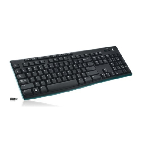 Logitech K270 Kablosuz Klavye Qtr Usb Siyah (920-003761) - 1