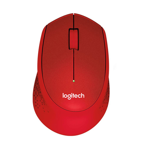 Logitech M330 Silent Kablosuz Mouse Kırmızı (910-004911) - 1