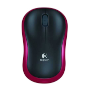 Logitech M185 Kablosuz Mouse Kırmızı (910-002237) - 1